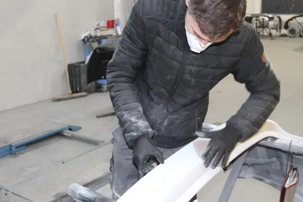 Schuren bumper auto